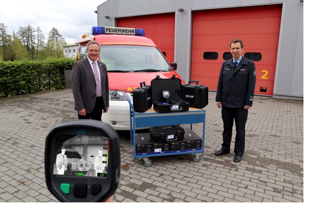 Feuerwehr Hüttenberg erhält Wärmebildkameras