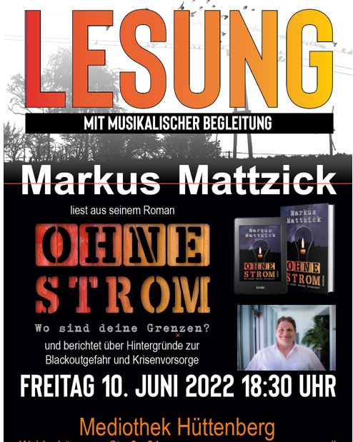 Lesung Markus Matzick Mediothek