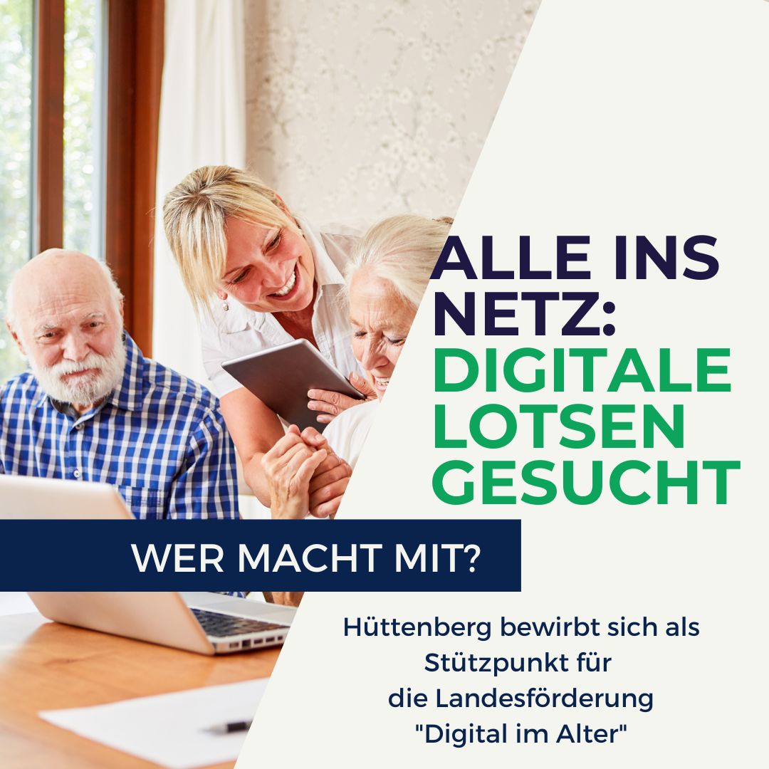 Alle ins Netz: Digital in Hüttenberg mit Lotsen